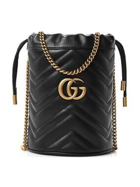 Gucci Calfskin Matelasse Mini Gg #295704G99B